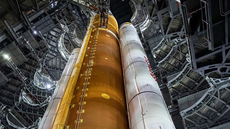 NASA’s mega moon rocket is about to head back to the launchpad.