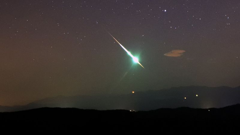 Northern fireballs can be seen throughout the month of November.