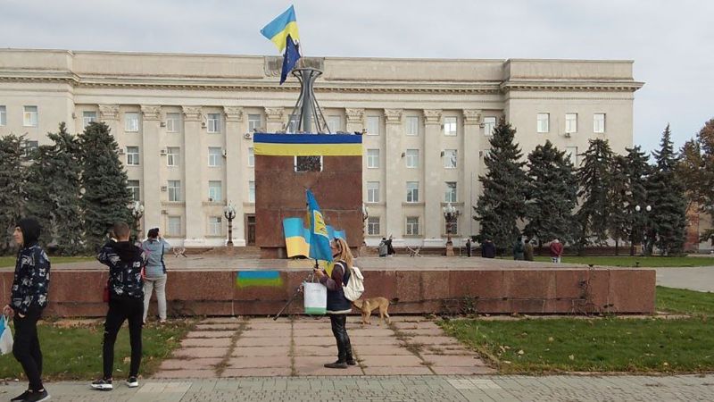 Ukrainian soldiers who helped liberate Kherson described relief, joy and apprehension.