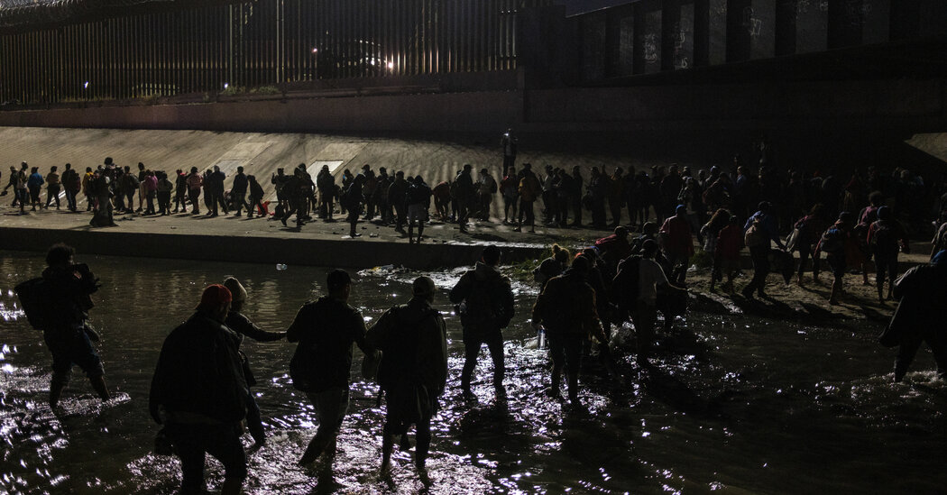 Many people end up in El Paso after a long journey.