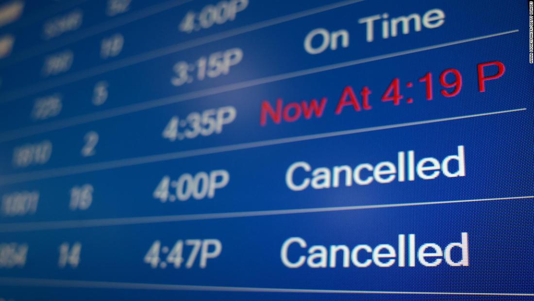You are stuck at the airport.