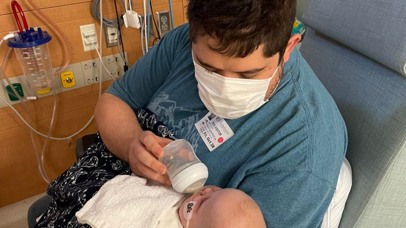 A family is in need of heart surgery for their baby.