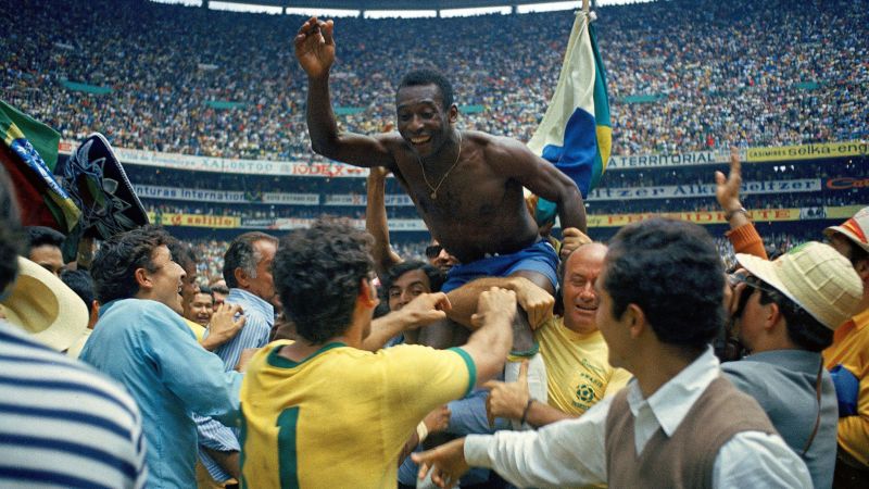 Pelé was the creator of soccer’s The Beautiful Game.