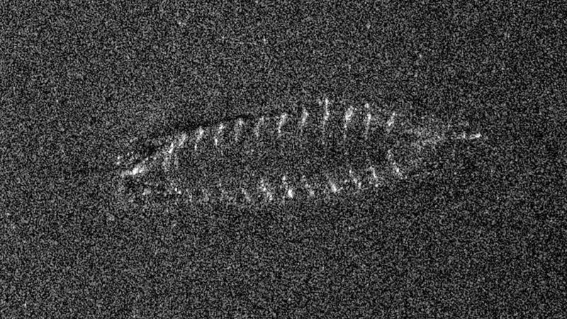 80 years later, a World War II ship pollutes the North Sea.