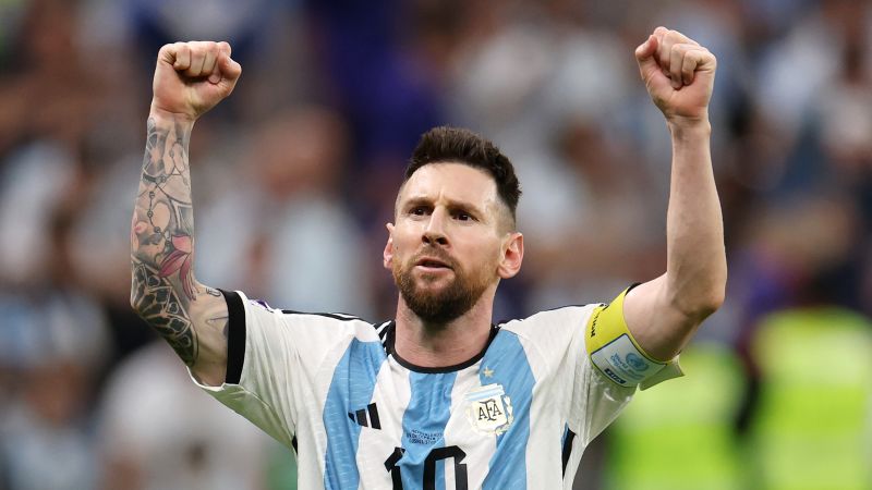 Lionel Messi is looking to inspire La Celeste.