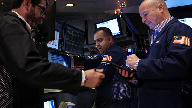 The news that the jobs report left investors confident of another big rate increase sent stocks tumbling.