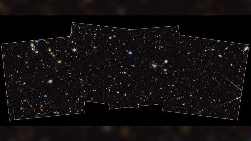 Diamonds shine in the new telescope image.