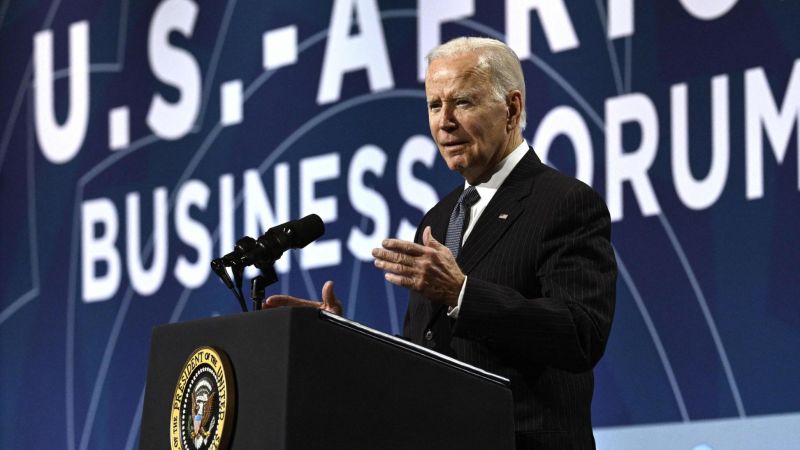 Biden vows to expand the U.S. involvement in Africa.