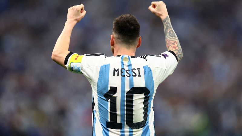 Lionel Messi is looking to inspire La Celeste.