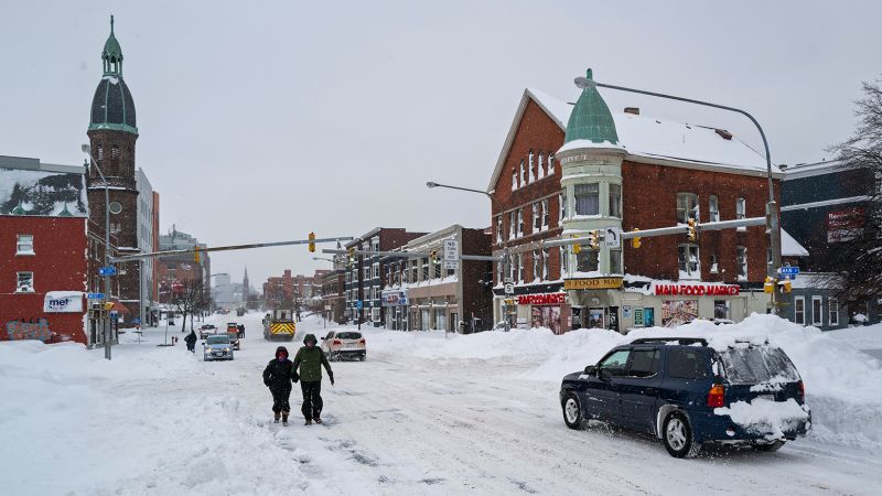 Western New York was devastated by the worst storm in decades.
