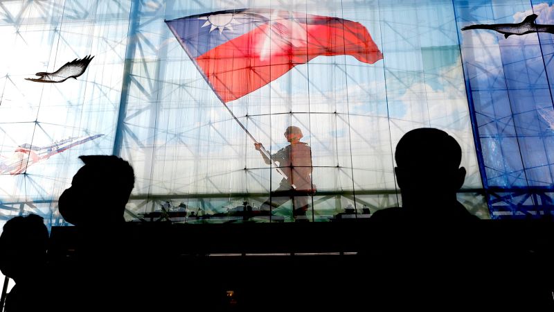 Taiwan faces pressure from China and increases its military service.