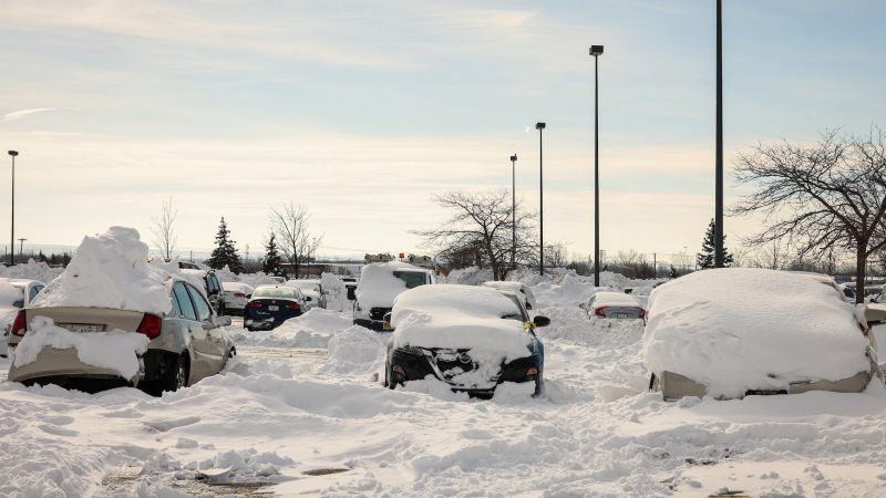 A winter storm causes power failures, snarls travel, and is cold on Christmas Day.