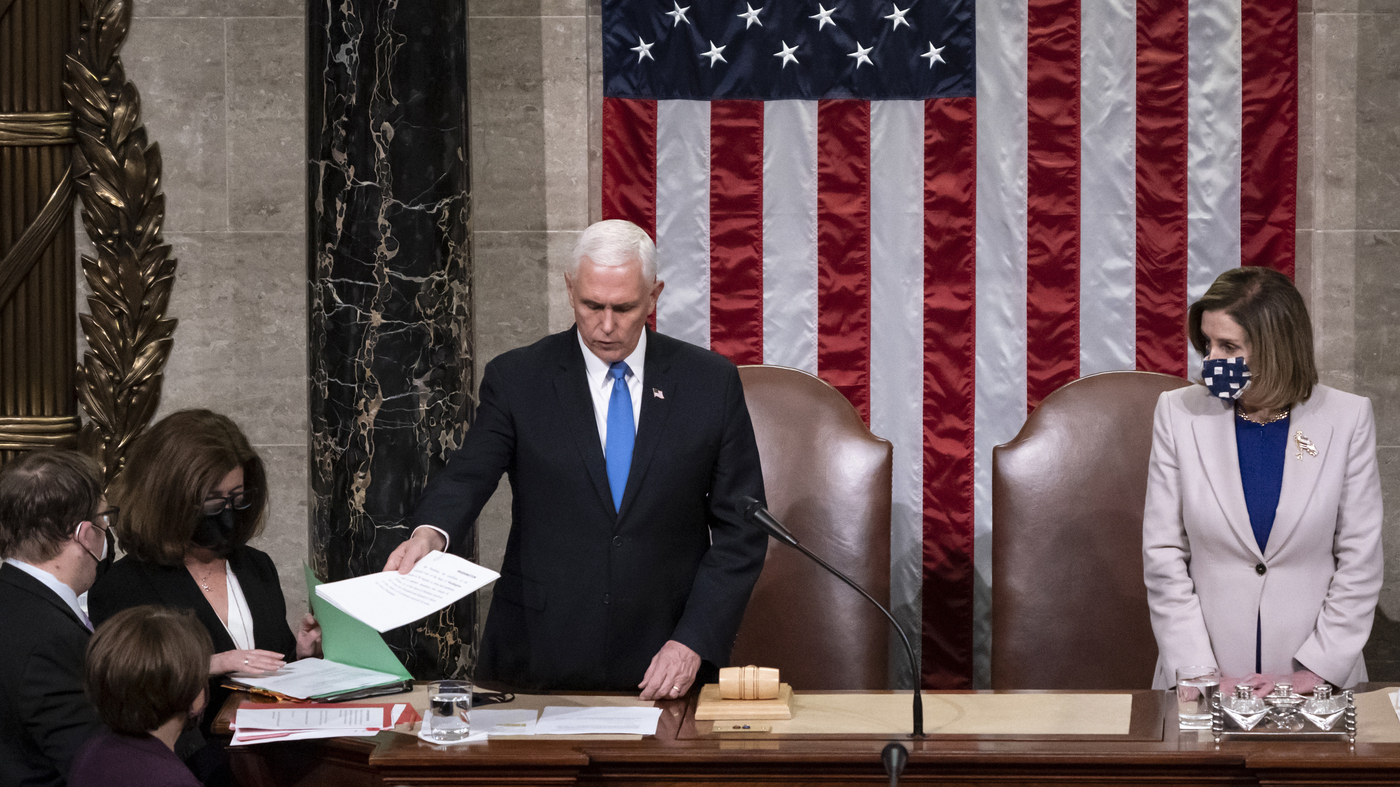 In the book, it’s stated that Pence and Trump had a disagreement over Trump’s refusal to overturn the 2020 election.