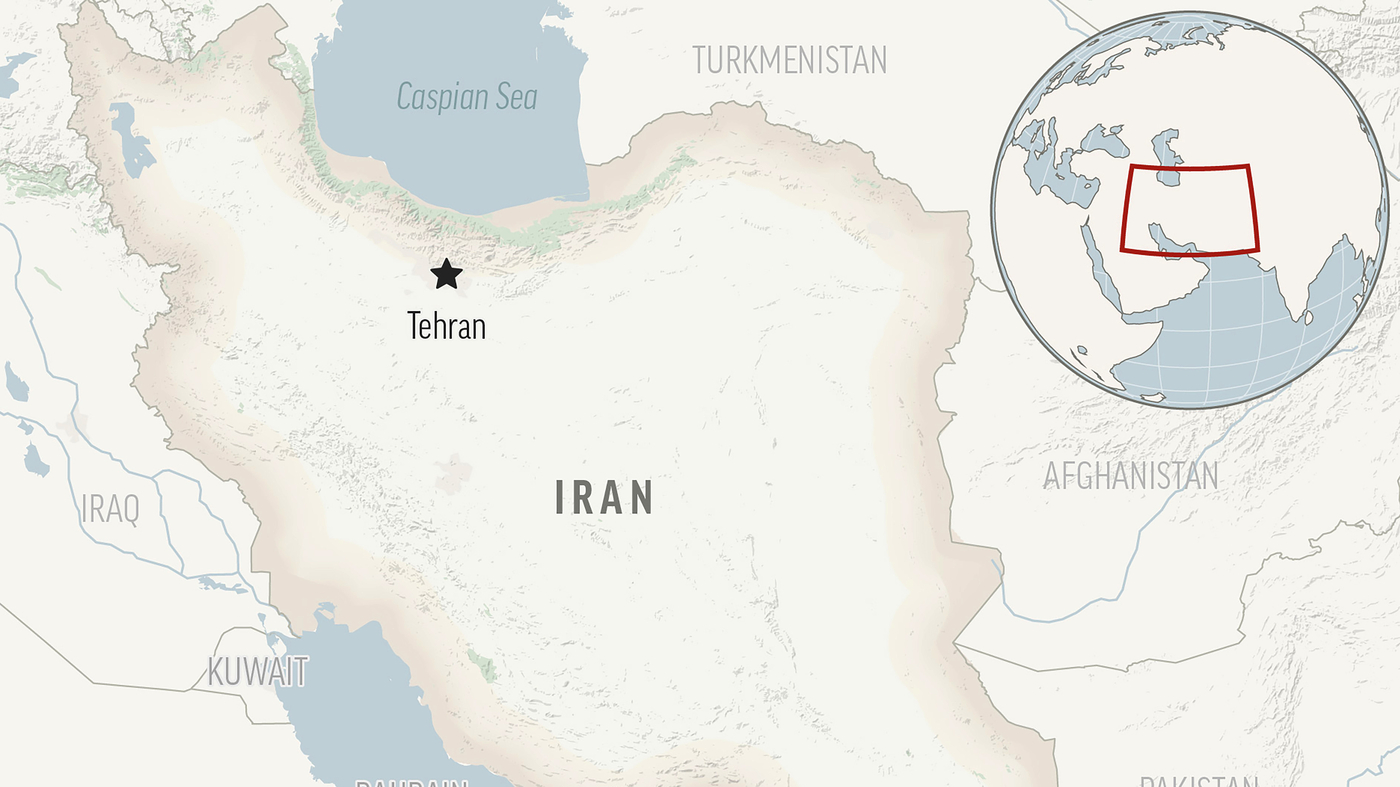 Iran executes a prisoner for the first time in recent protests.