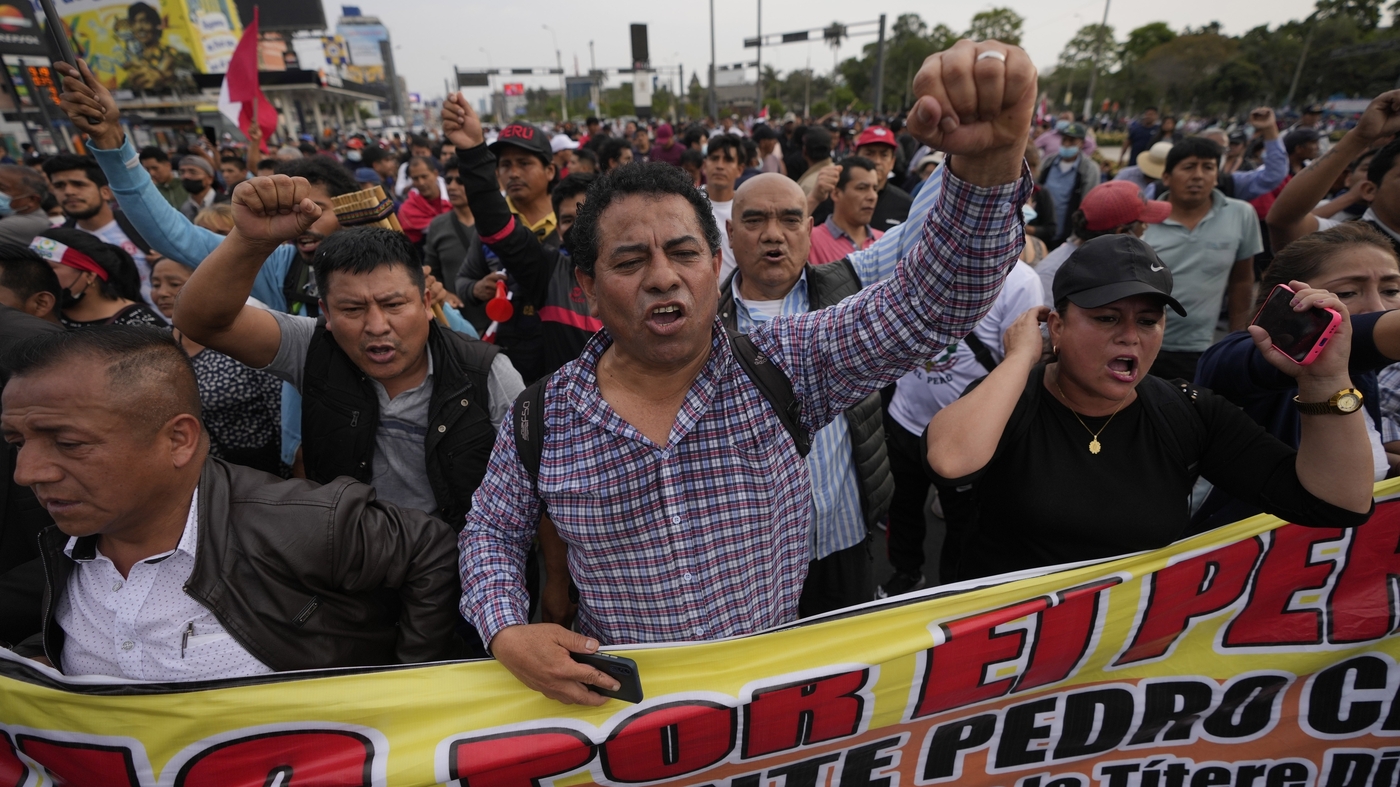 The rapid descent of Pedro Castillo from President to prisoner.