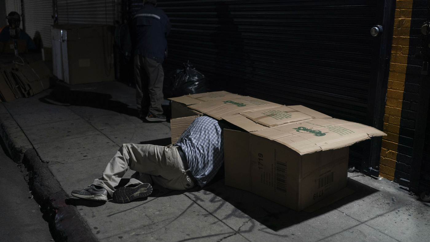 Homeless people are teaming up with roommates as a way to survive the housing crisis.