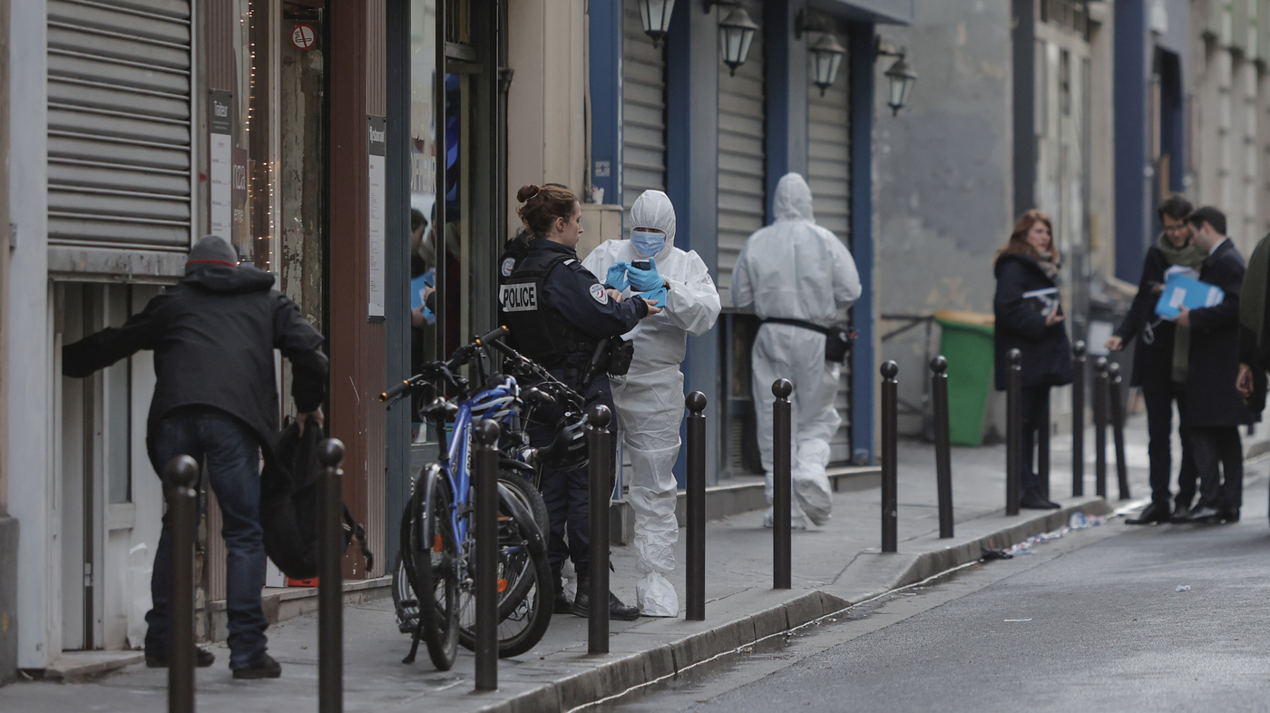 Paris police use teargas to quell protesters after three are killed at a Kurdish center.