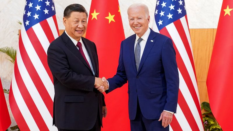 The US and China held a meeting in Indonesia.