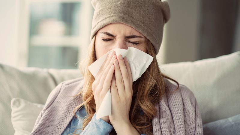 Colds and flu are more common during the winter.