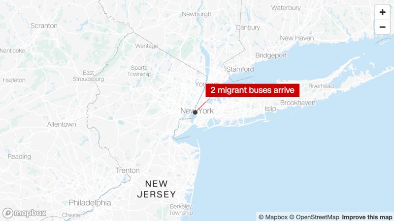 Some migrants dropped off at a house on Christmas Eve.
