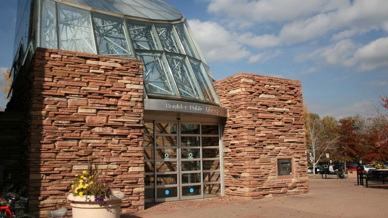 The Colorado library will be open again after meth was discovered in the building.