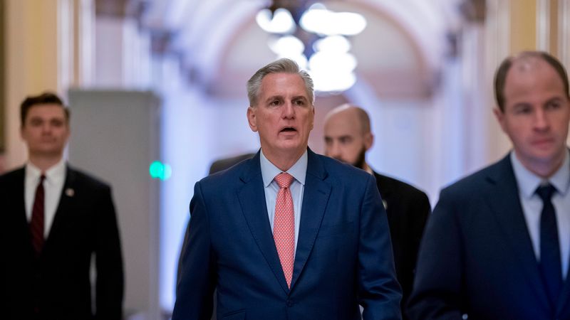 Kevin McCarthy has a problem, it is unpopular with a historically small majority.