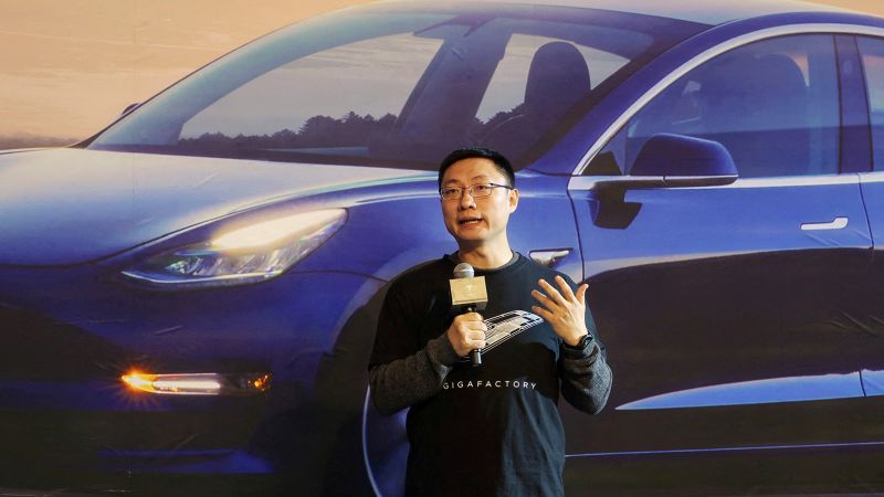 The China boss is the highest ranking executive in the company.