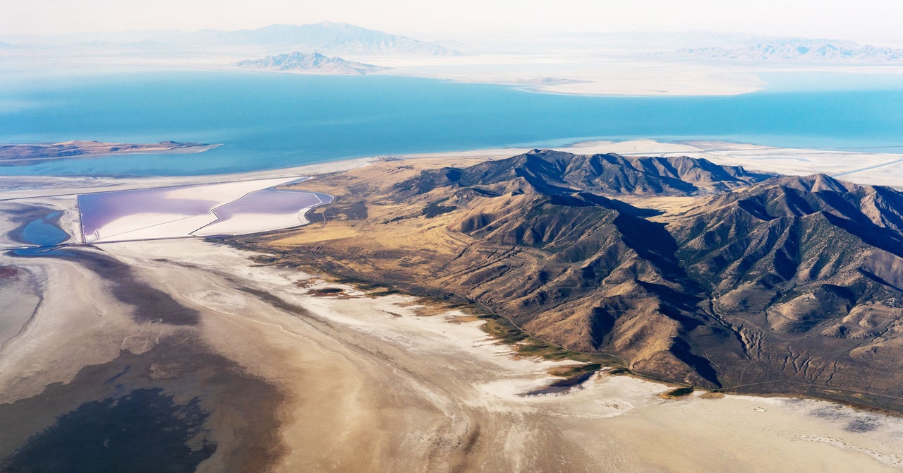 The Salt Lakes of the American West are turning to dust.