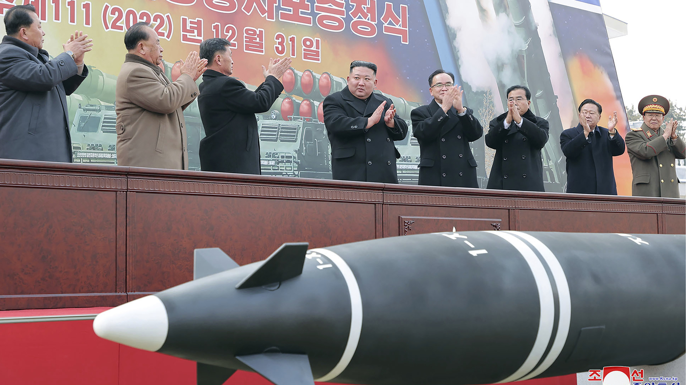 South Korea says North Korea has fired two missiles.