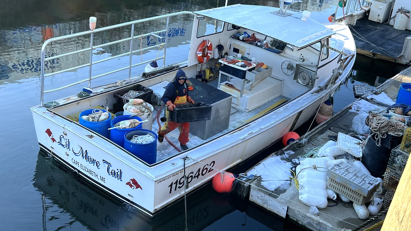 The federal spending bill is expected to help the Maine lobstermen.