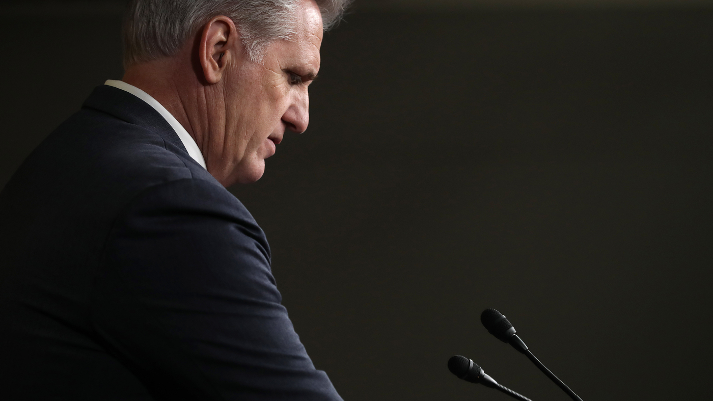 Kevin McCarthy was historically unpopular with a small majority.
