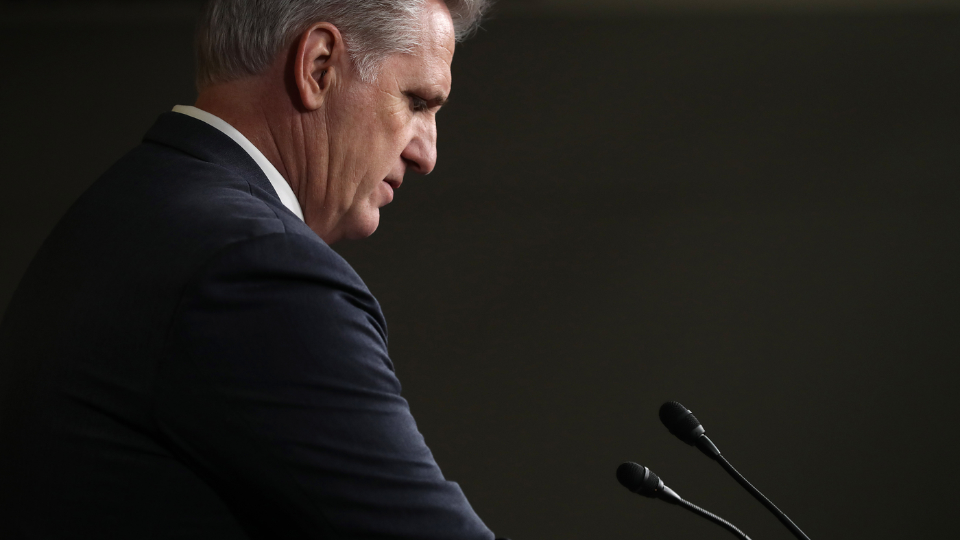 Kevin McCarthy failed to win votes on the third ballot.