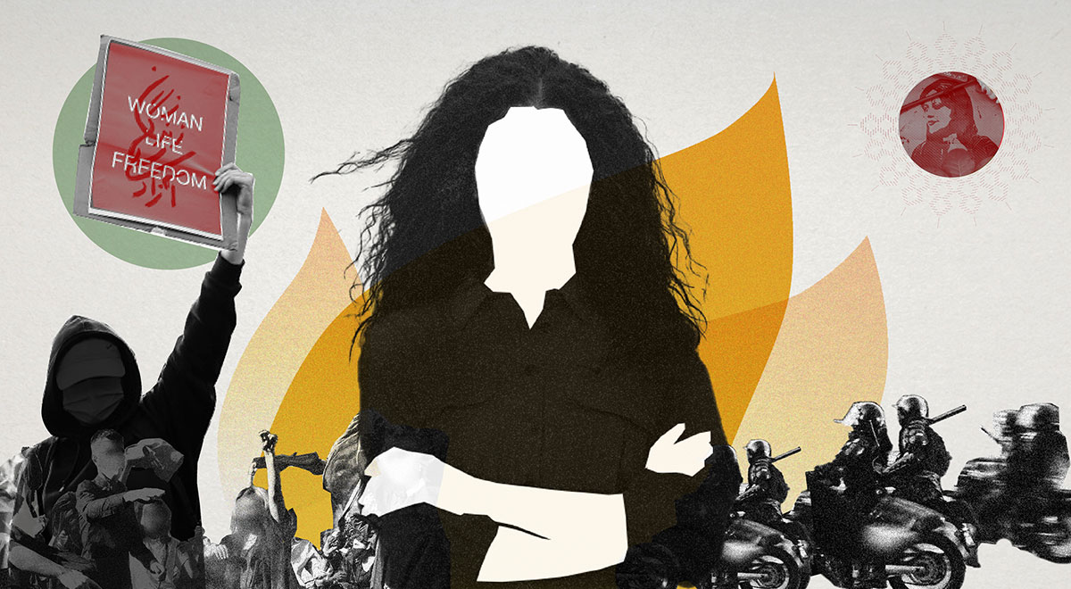 The protests in Iran were sparked by the revelation that sexual assaults were committed on male and female activists