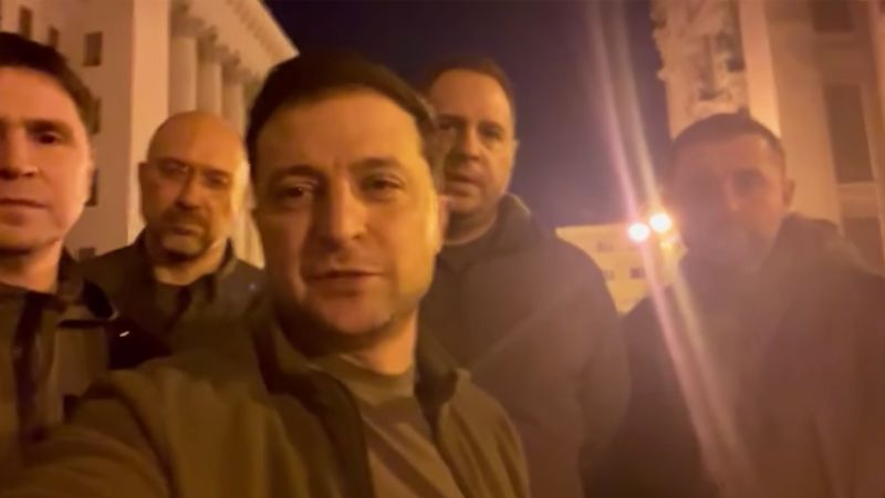 Zelensky goes from here