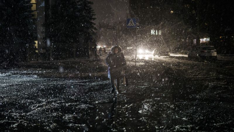 The war in Ukraine is being live-enacted.
