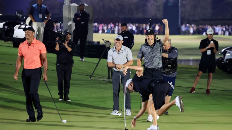 Jordan was overjoyed at the praise of Tiger Woods