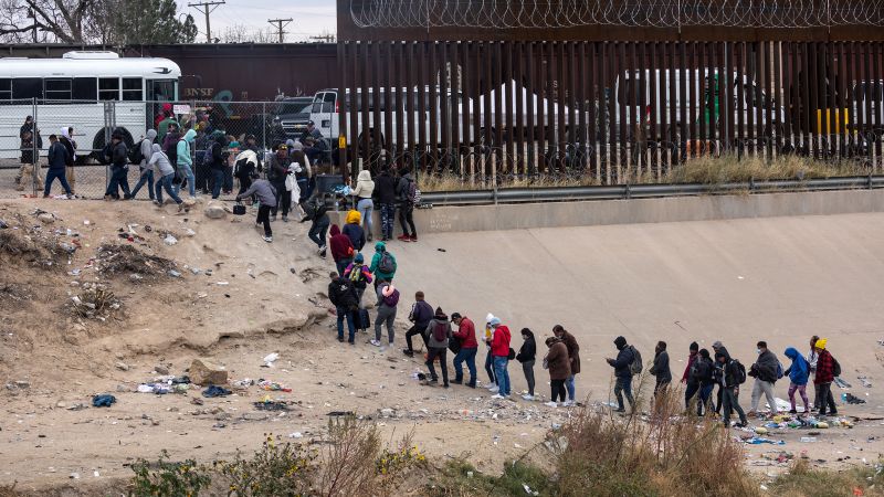 Biden is the first president to visit the southern border