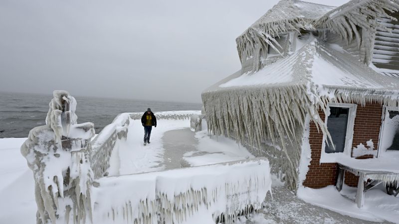 A massive winter storm is hitting the country, making travel hazardous