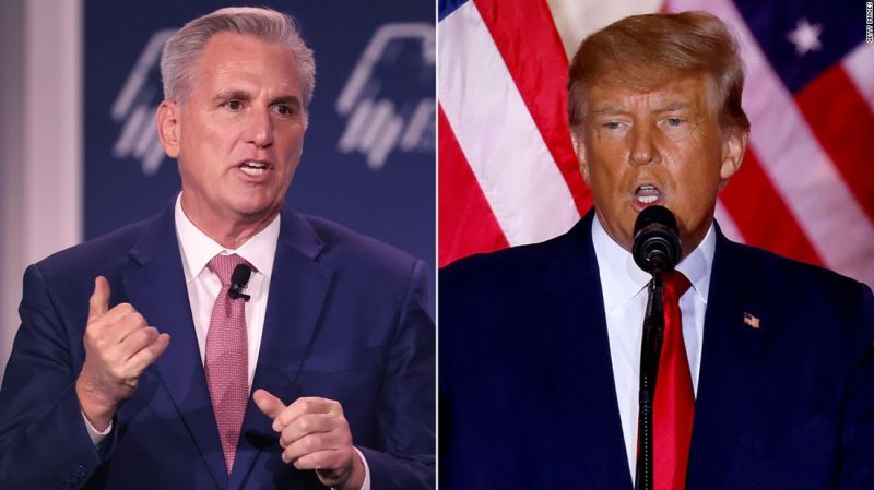 Kevin McCarthy and McConnell are in the same direction.