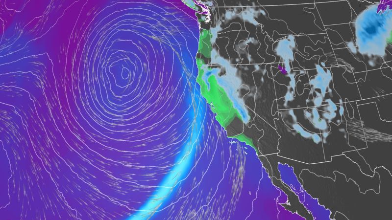 There is a storm in the forecast and it is predicted that it will cause flooding and mudslides