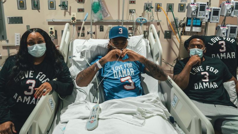 The Bills’ Damar Hamlin was able to ‘cherish’ this season