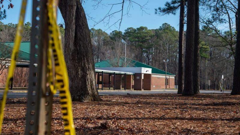 An elementary student describes the horror of being locked in a Virginia classroom where police say a child shot a teacher