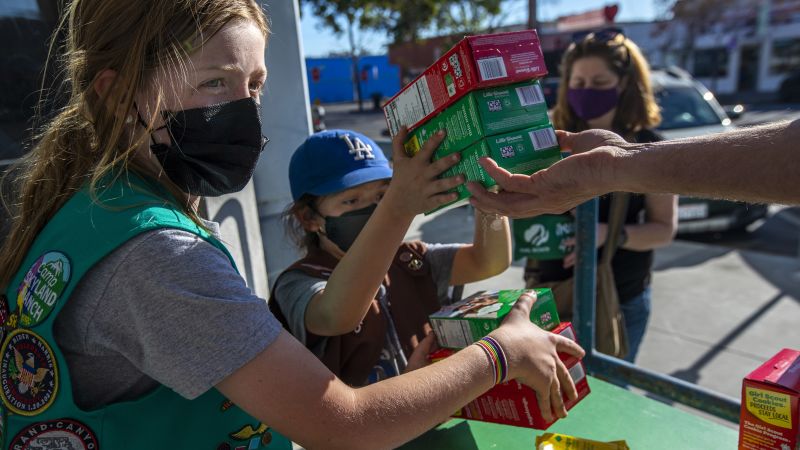Girl Scout cookies should not be served with a side of shame