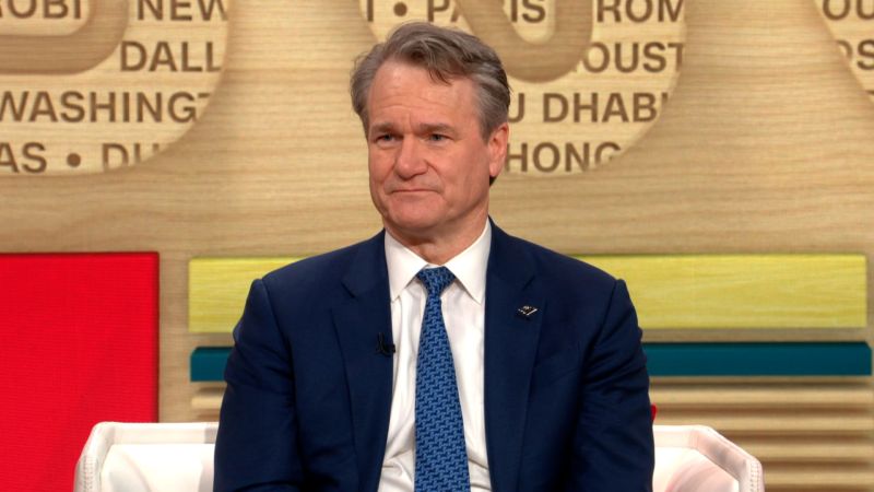 The CEO of Bank of America stated that they were preparing for a possible debt default