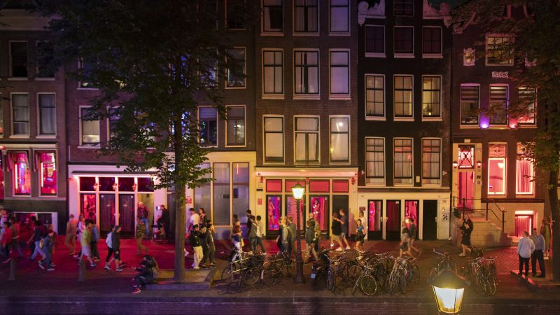 In the city’s red-light district, cannabis will be banned