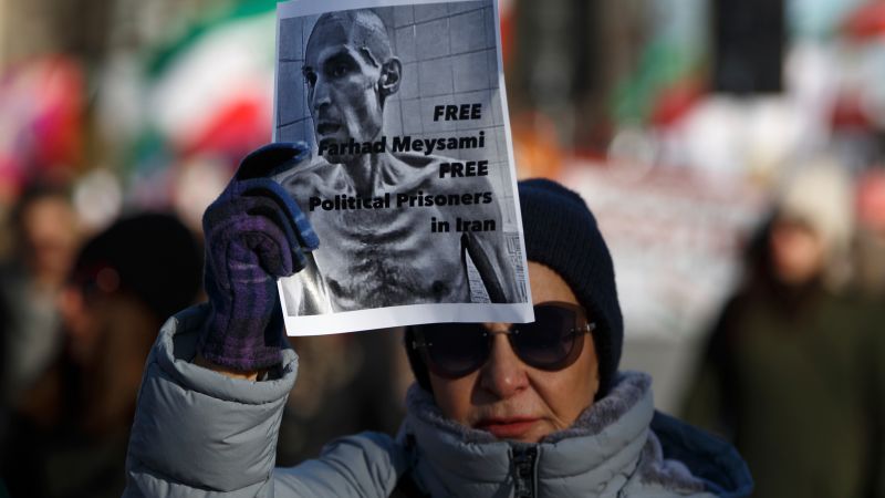 Iran freed a dissident whose starving condition caused outrage