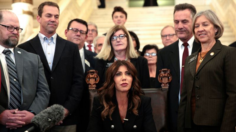 South Dakota governor signs bill prohibiting treatment for trans people