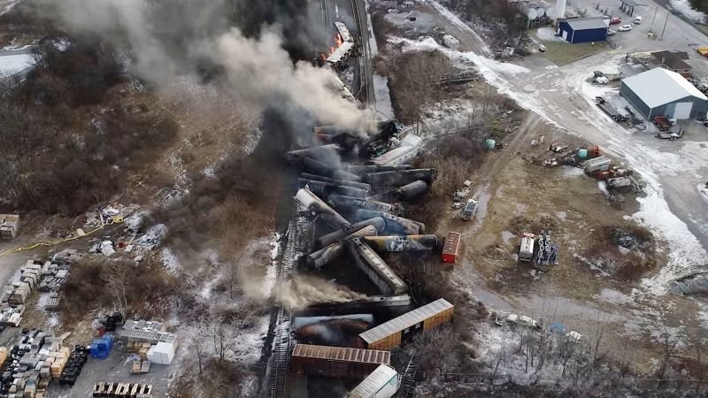 Toxic chemicals on trains are a risk