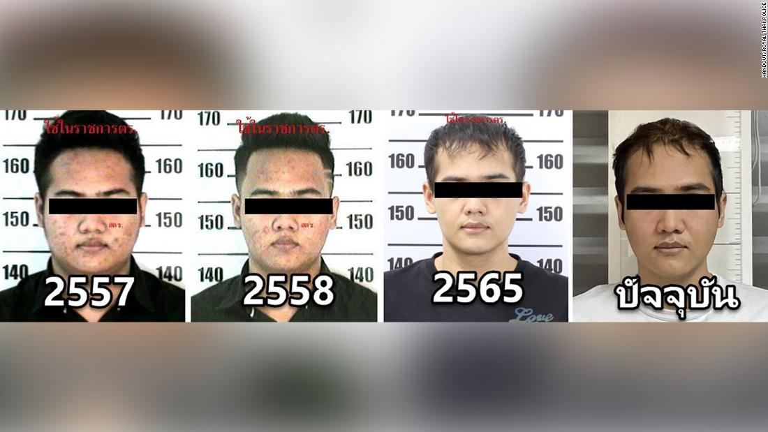 Police say a Thai drug dealer had plastic surgery to make him look like a Korean
