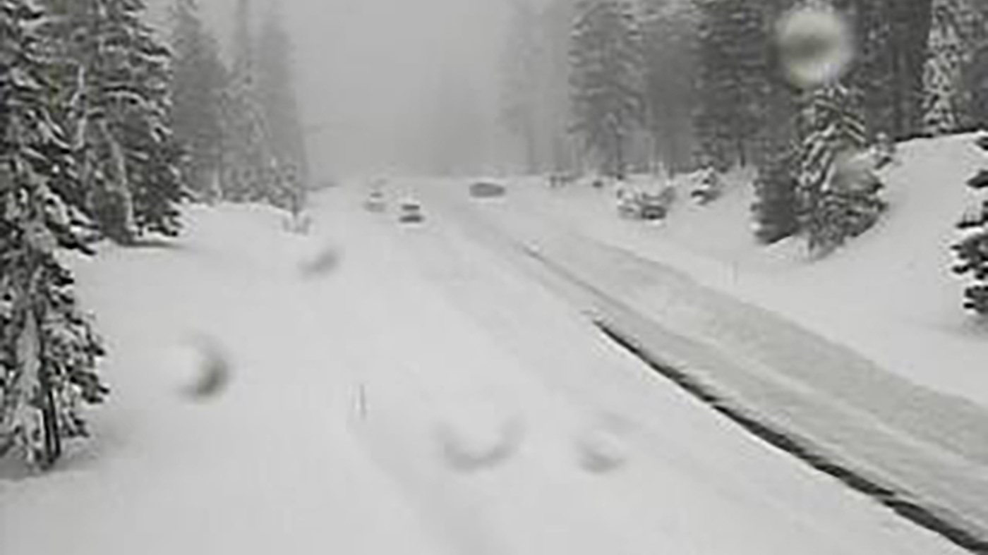 California has rarely seen winter storms like the one that sent heavy snow